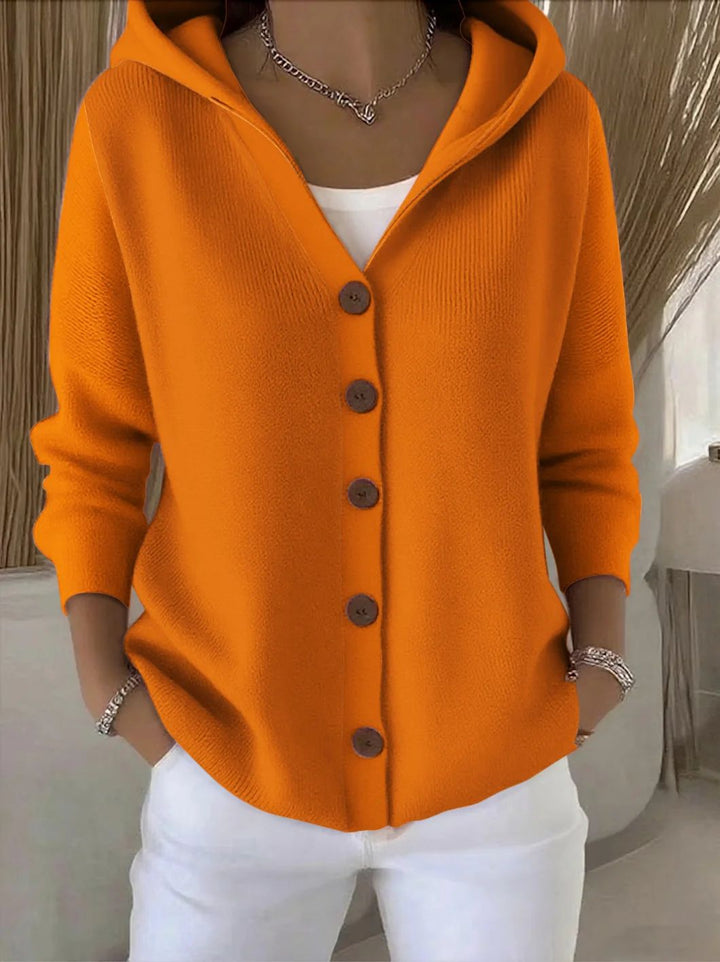 Avelle Paris | Cardigan à Capuche Boutonné Madeleine